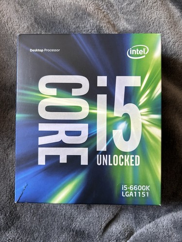 Intel core 6600k - intel, i5-6600k