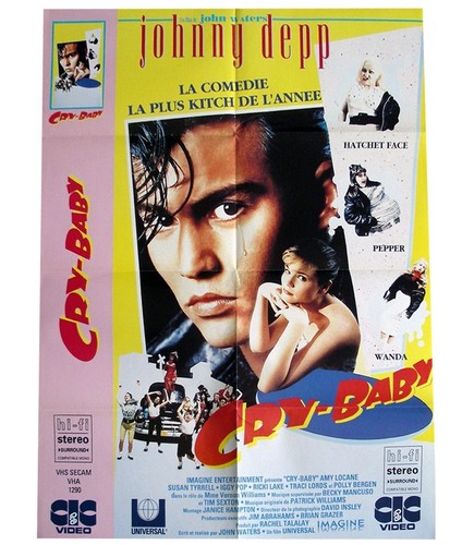 Affiche pliée 60x80cm cry - affiche,