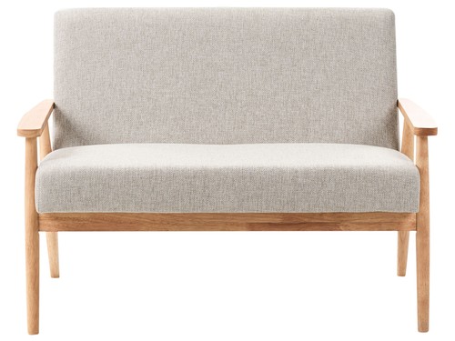 Canapé tissu polyester 2 - canapé,