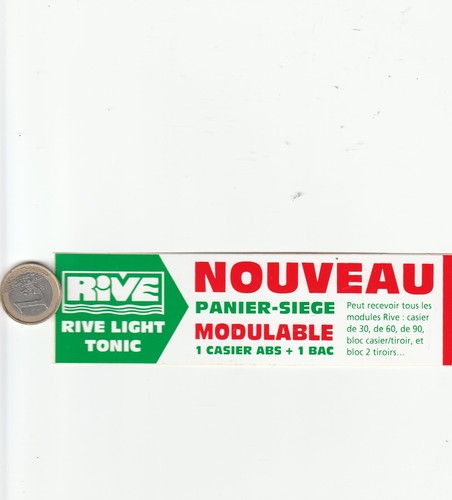Autocollant pêche rive - autocollant.,