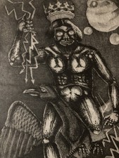 gravure Surréaliste Signé