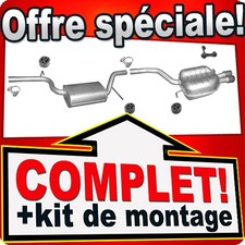 Ligne pot d'échappement pour