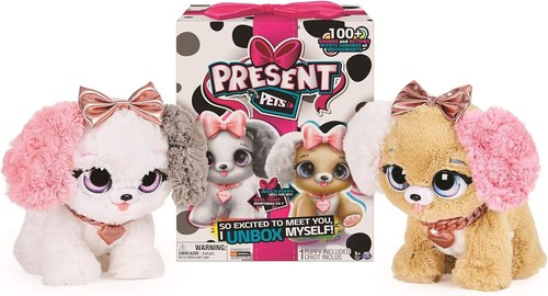 Peluche chiot interactive