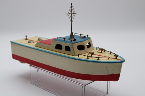 Vtg 1950s wood cabin cruiser - 1950s,