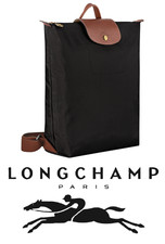 LONGCHAMP Sac à dos M Noir Le Pliage Original ✨IDEAL CADEAU✨