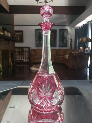 Wine decanter glass - 13-1/2",