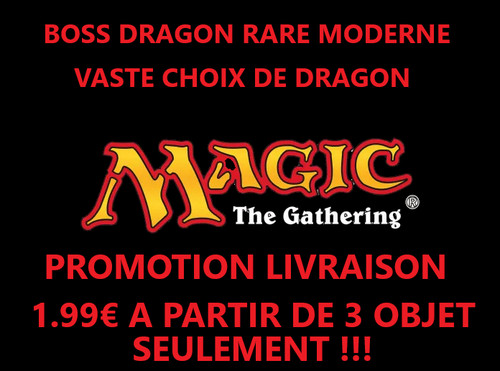 Carte magic rare boss - magic,