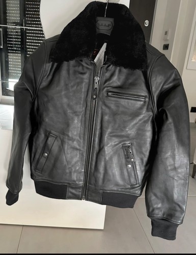 Blouson schott cuir - blouson, en