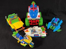 (5) TMNT Vintage Vehicles Cycle Car Boat Ninja Turtles Dune Buggy more listed