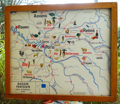 Ancienne carte géographie mdi - géographie,
