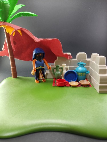 Playmobil stand céramique - stand,