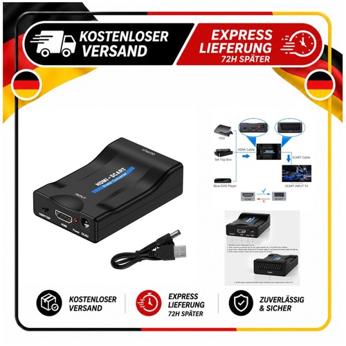 Adaptateur convertisseur hdmi - convertisseur,