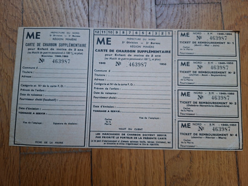 Rationnement carte de - rationnement,