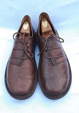 Trippen Haferl Brown LeatherMen's Lace-up Shoes US10/EU43 Hand-made in Zehdenick