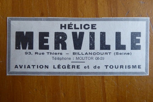 1938 pub helice merville - 3/1938,