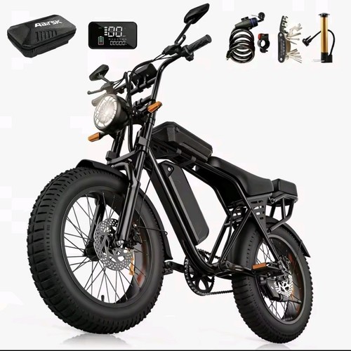 Electric bike fat tire - bike, 4"