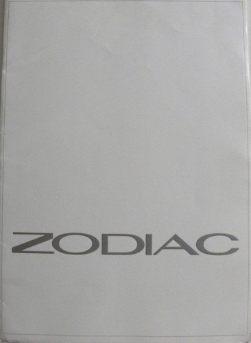 Brochure ford zodiac - brochure,