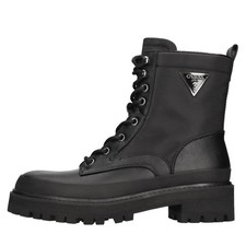 FL7BDAELE10 GUESS Women's Black Ankle Boots & Boots Amv029_gues