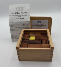 3D Assembly 4+4 Play Puzzles from the International Puzzle Party (IPP)