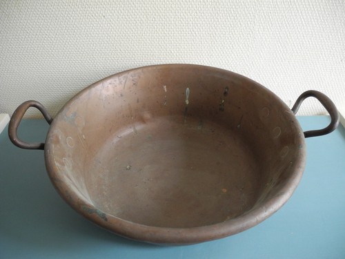 Ancienne bassine confiture - ancienne,