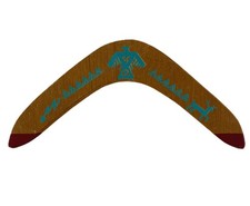 VTG Thunderbird Boomerang Wooden Midcentury Native American Style Decor