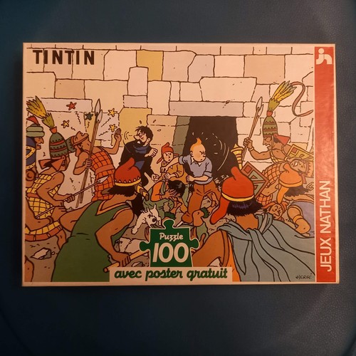 Tintin puzzle temple du - le,