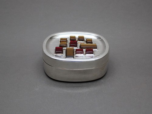 Wmf silverplate box geometric - wmf,