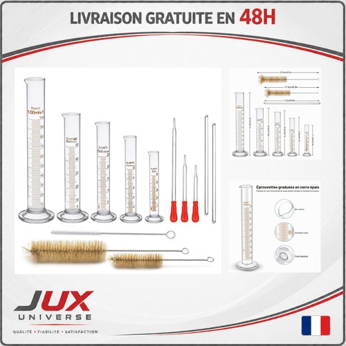 éprouvettes graduées verre - Éprouvettes,