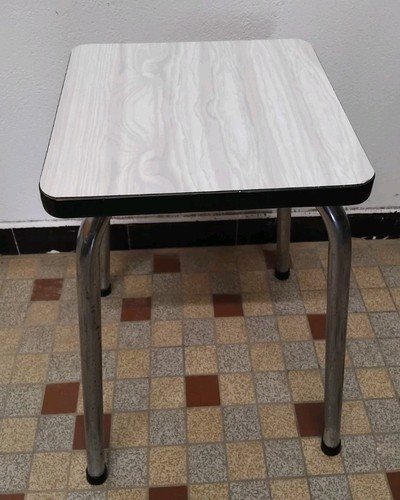 Ancien tabouret formica - ancien, en