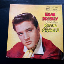 ELVIS PRESLEY king creole 1958 UK RCA SILVER SPOT 1ST PRESSING PLAYTESTED
