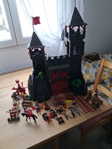 Playmobil chateau dragon - chateau, du