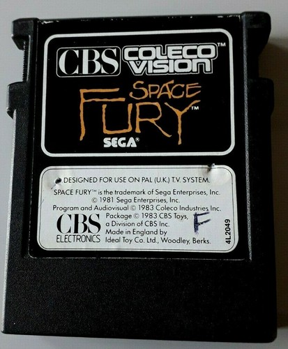 Cartouche jeu space fury - de,