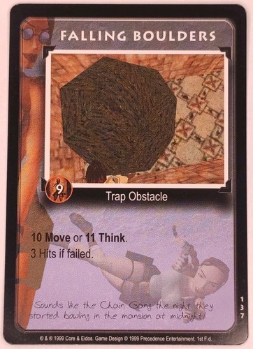 Carte tomb raider lara croft - carte,
