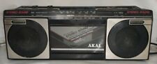 Ancien Radios Casquette Portable AKAI Stéréo Sound Vintage déco collection