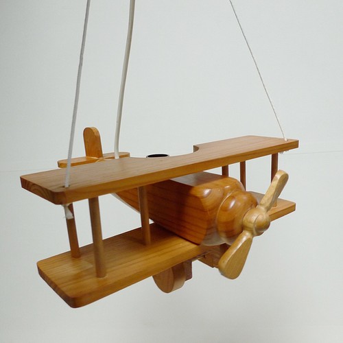Lustre suspension bois - en,