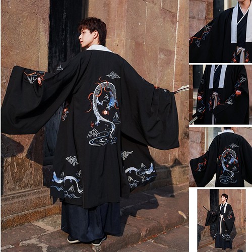 Manteau long chinois pour - manteau,