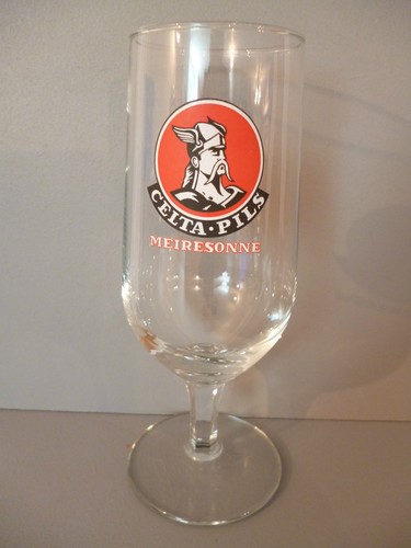 Verre biere publicitaire - a,