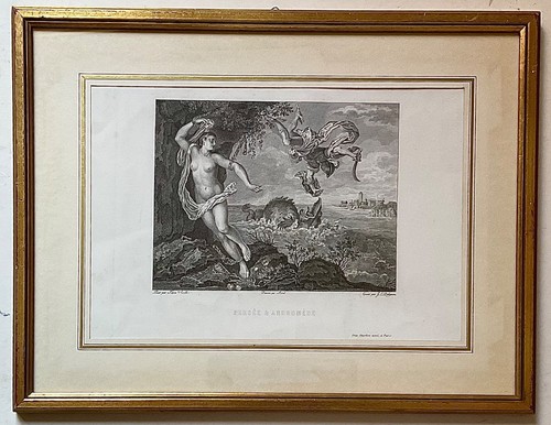 Gravure taille douce de - taille-douce,
