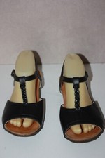 KICKERS Sandales cuir noir
