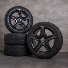 Mercedes GLE & 43 AMG pneus hiver 20 pouces W166 Jantes A1664012002 noir brillan