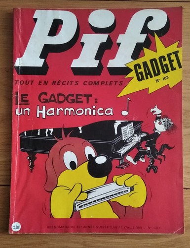 Pif gadget 103 - gadget, n°