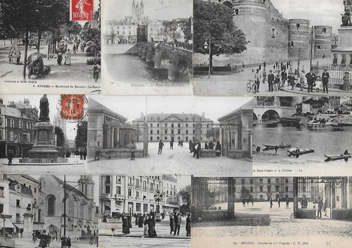 Lot cartes postales - 20,