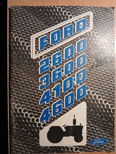 Ford tracteur 2600 3600 4100