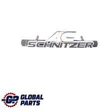 BMW E60 AC Schnitzer Badge Emblem Lettering Decal Chrome