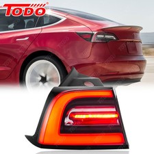 LED Tail Lamp Outer Rear Left Driver LH Light 3Pin For Tesla Model 3 2017-2022