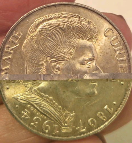 Pièce 100 francs 1984 en - de,