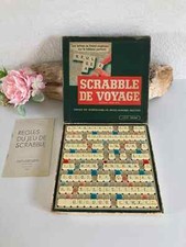 2 ⚜️ Old Board and Scrabble Travel Letters Game Complete Vintage