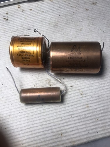 Audio note jensen caps copper - audio, /jensen