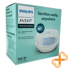 Philips Avent Micro-Ondes Stérilisateur pour Bébé Flacons Sucettes Tasses