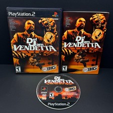 Def Jam Vendetta (Sony PlayStation 2 PS2, 2003) CIB w/ Manual Complete Tested